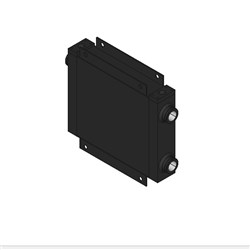 COOLING ELEMENT Aluminium VC4X replacement 20 Bar 1" BSPP 295 x 330 x 65mm