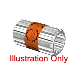 Male 23T 48mm DIN 5482 Female 16T 35mm 2 Mod DIN 5480 61mm Long