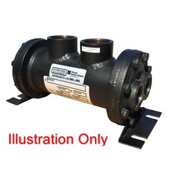 SHELL and TUBE 35EK2/1 Series Extended Surface 1 Pass +Surge Shell 225 l/min Tube 90 l/min