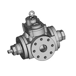 HAIGHT PUMP 80UR Relief Valve 179.40CC with Mechanical Seal CCW Rotation