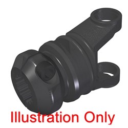 CLAMPLOCK Splined Yoke 1310 17T 1 1/2" 12/24