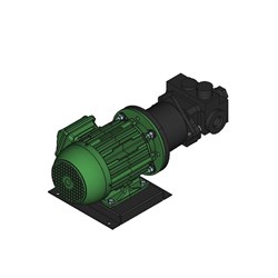 HAIGHT PUMP and Motor Package 15UR 415V 3 Phase 4 pole 0.75kW 49 l/min