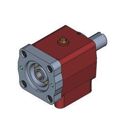 HDC Load Adaptor Cylindrical SAE A Mount 3/4" Bore 3/16" Ke 1 1/2" Shaft with 3/8" Key