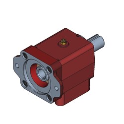HDC Load Adaptor SAE B Mount 14T 1 1/4" 12/24 1 1/2" Shaft with 3/8" Key