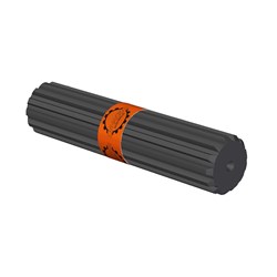 SPLINE SHAFT 19T 2 1/2" 8/16 8" Long