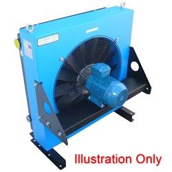 AIR COOLED Heat Exchanger DC DC32S 415V 3Phase 50Hz 8Pole 800mm Fan