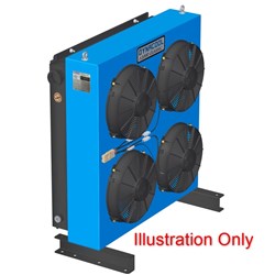 AIR COOLED Heat Exchanger DC DC33VC 12V DC 4 x 305mm Fans