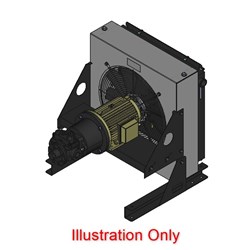 AIR COOLED Heat Exchanger DC DC35G 415V 3 Phase 50Hz 4Pole 630mm Fan & 40UR 125l/min Pump
