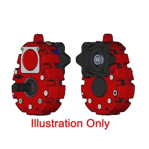 T33i PTO Drive 2.04:1 Ratio 21T 1 3/8