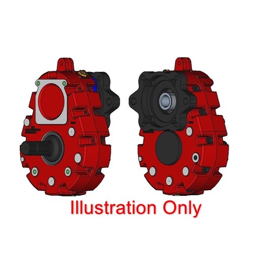 T33i PTO Drive 1:3.31 Ratio 6T 1 3/8