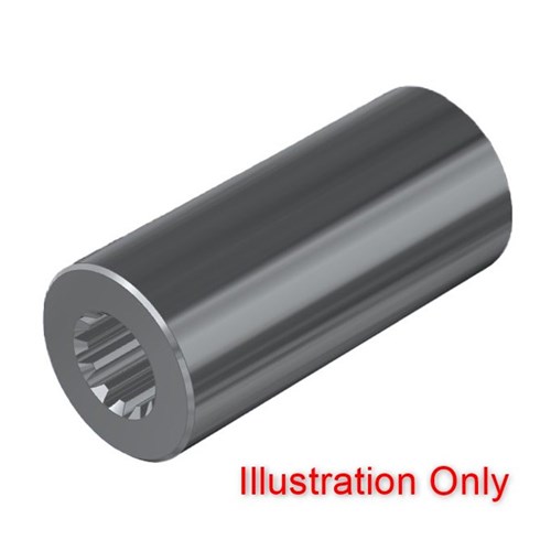 SPLINE ADAPTOR COUPLING Female 14T 1 1/4