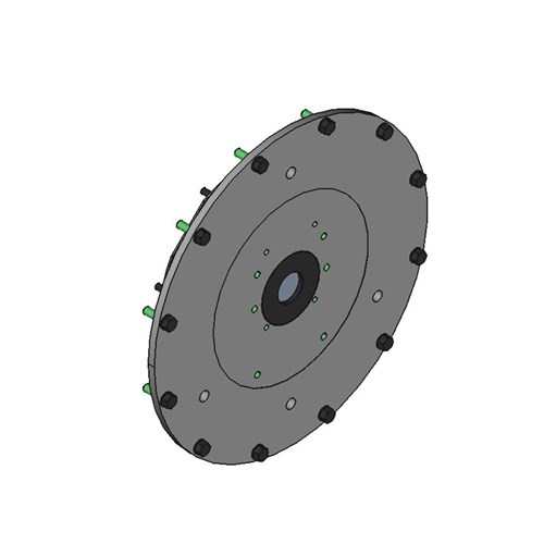 FLEXILOCK Drive Kit 63 Series SAE 4 Engine 7.5 Flywheel DIN 2 Mount DIN 2 1:8 Taper