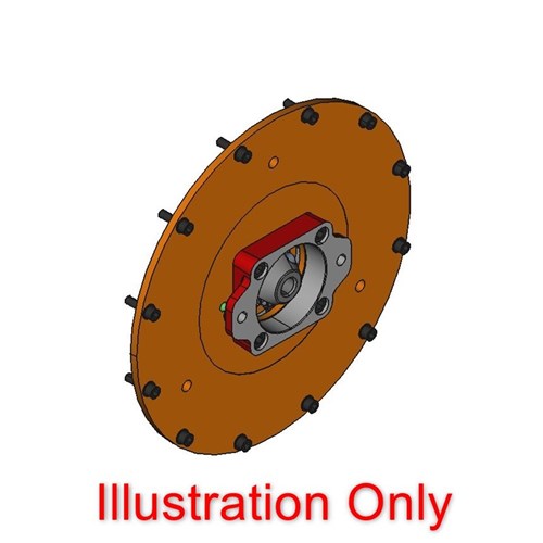 FLEXILOCK Drive Kit 101 Series SAE 5 Engine 7.5 Flywheel SAE B Mount 1