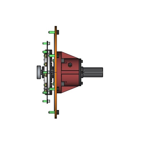 LIVE PTO Shaft  127 series SAE 5 Engine 7 1/2 Flywheel 52kW 3000RPM