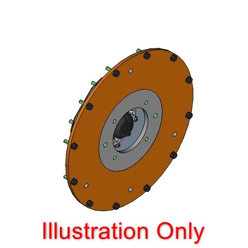 FLEXILOCK Drive Kit 127 Series SAE 3 Engine 10 Flywheel SAE B Mount 15T 1