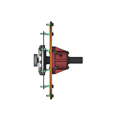 LIVE PTO Shaft  127 series SAE 3 Engine 11 1/2 Flywheel 52kw 2600 RPM