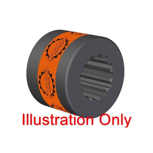 PRECISION SPLINE HUB 17T 2 1/4